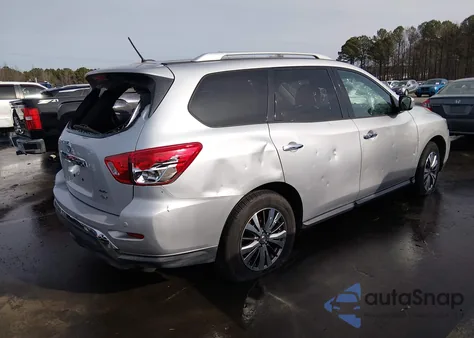 2018 Nissan Pathfinder Sv z USA, uszkodzony, nr VIN 5N1DR2MM5JC642855